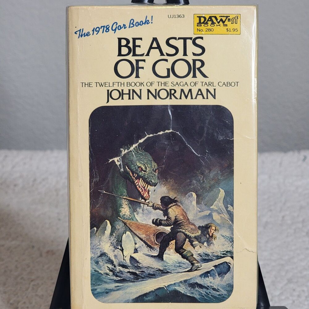 Beasts of Gor (The 12th Book of The Saga of Tarl Cabot) JOHN NORMAN 1st 1978